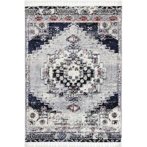 Myk Blue Grey Oriental Rug 240x330 cm