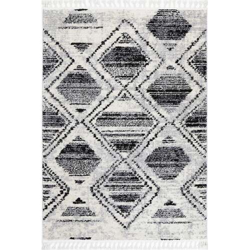 Myk Black White Diamond Rug 300x400 cm