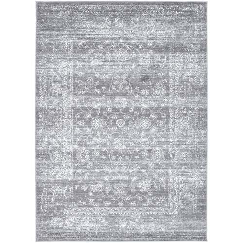 Ligures Grey Transitional Rug 200X200cm Round