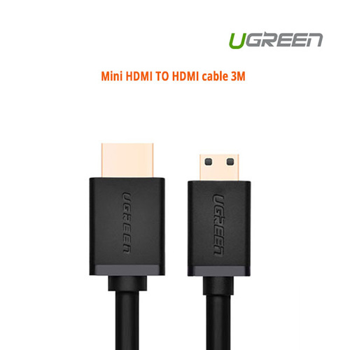 UGREEN Mini HDMI TO HDMI cable 3M (10118)