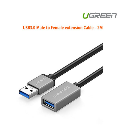 UGREEN USB3.0 Male to Female extension Cable 2M (10373)