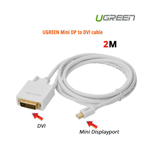 UGREEN Mini DP to DVI cable 2M