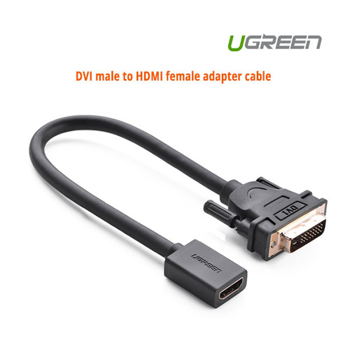 UGREEN DVI male to HDMI female adapter cable (20118)