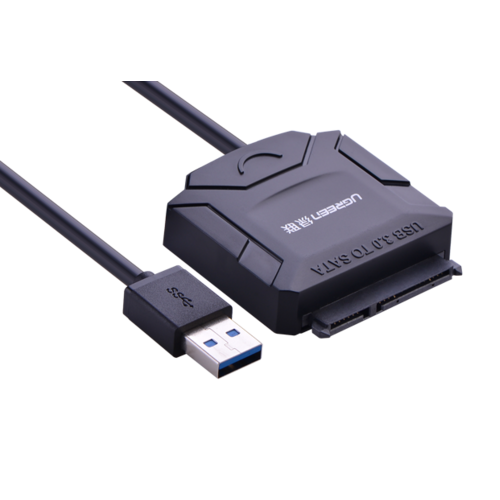 UGREEN USB 3.0 to SATA Converter cable with 12V 2A power adapter (20231)