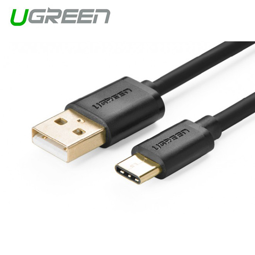 UGREEN USB 2.0 Type A Male to USB 3.1 Type-C Male Charge & Sync Cable - White 1M (30165)