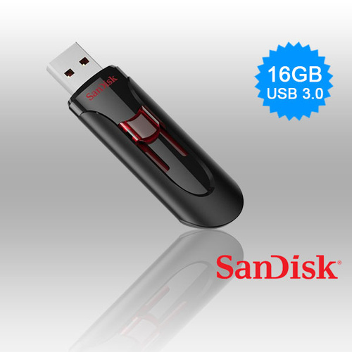 SANDISK SDCZ600-016G 16GB CZ600 CRUZER GLIDE USB 3.0 VERSION