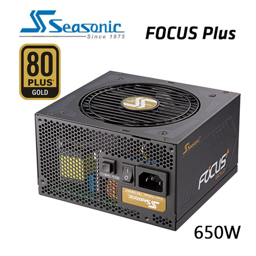 SEASONIC SSR-650FX FOCUS PLUS 650W 80 + GOLD Power Supply  GX-650 ( OneSeasonic )
