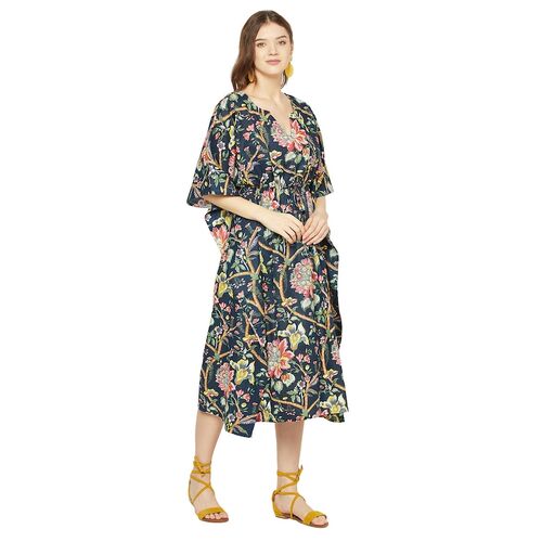 Cotton Kaftan, Caftan, Maxi Dress, Cotton Dress, Plus size Clothing, Comfortable clothing for Women, Maternity Gown, Long Robe, Night Gown Kaf28