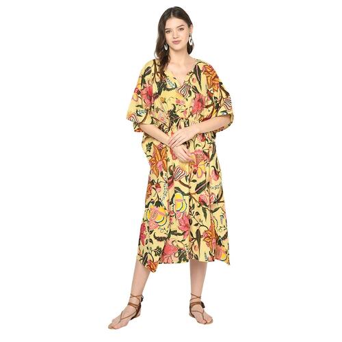Cotton Kaftan, Caftan, Maxi Dress, Cotton Dress, Plus size Clothing, Comfortable clothing for Women, Maternity Gown, Long Robe, Night Gown Kaf62