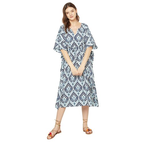 Cotton Kaftan, Caftan, Maxi Dress, Cotton Dress, Plus size Clothing, Comfortable clothing for Women, Maternity Gown, Long Robe, Night Gown Kaf65