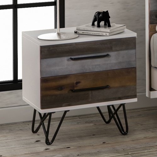 Shelby Bedside Table - 2 Drawers