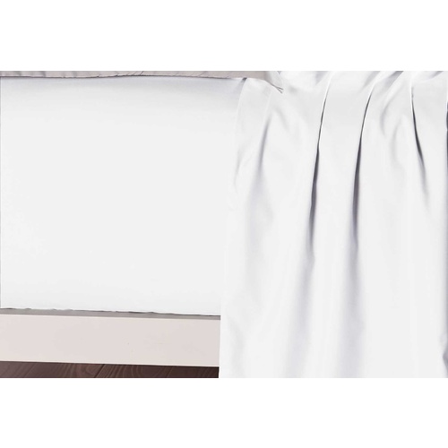 Luxton King Size White Color Fitted Sheet