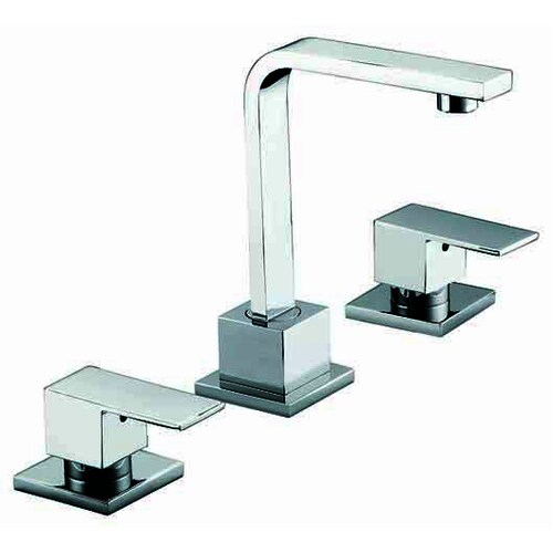 3pc Basin Tap Faucet Set - Bathroom Laundry Sink