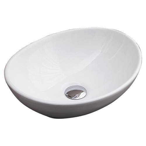 Above Counter Bathroom Vanity Oval Ceramic Basin