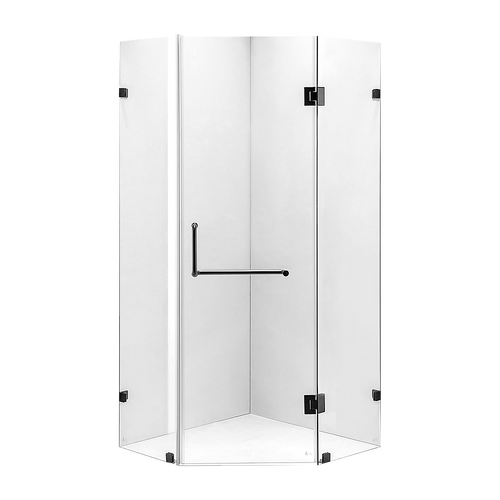 1000 x 1000mm Frameless 10mm Glass Shower Screen By Della Francesca