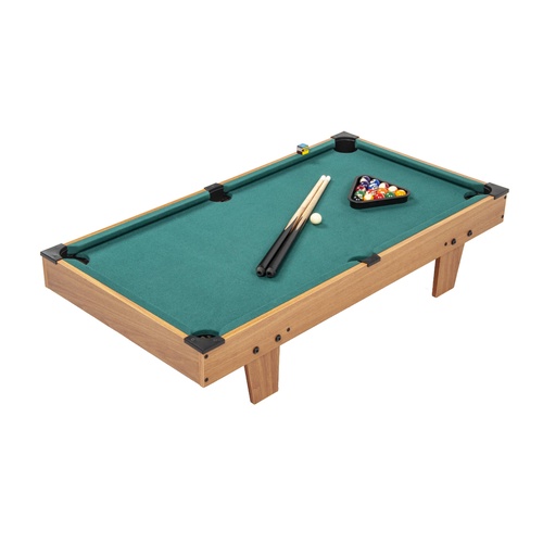 Kids Mini Billiard Table Game Toy Wooden Snooker Pool Home Fun Birthday Gift