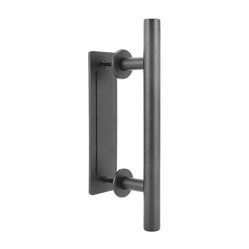 Carbon Steel Door Handle & Flush Pull Wood Door Gate Hardware 12"