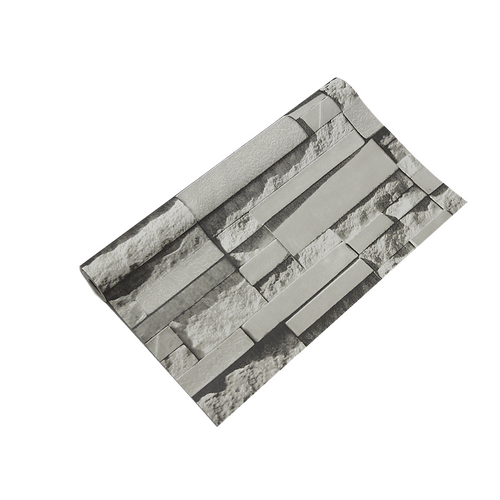 Wallpaper Brick Pattern 3D Textured Non-woven Wall Paper Roll