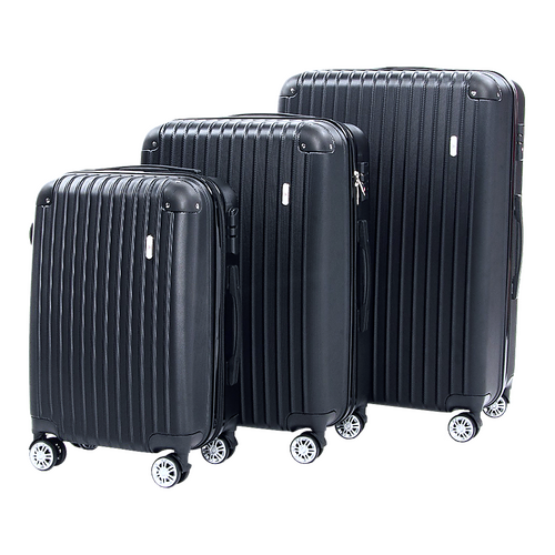 Delegate Suitcases Luggage Set 20" 24" 28"Carry On Trolley TSA Travel Bag