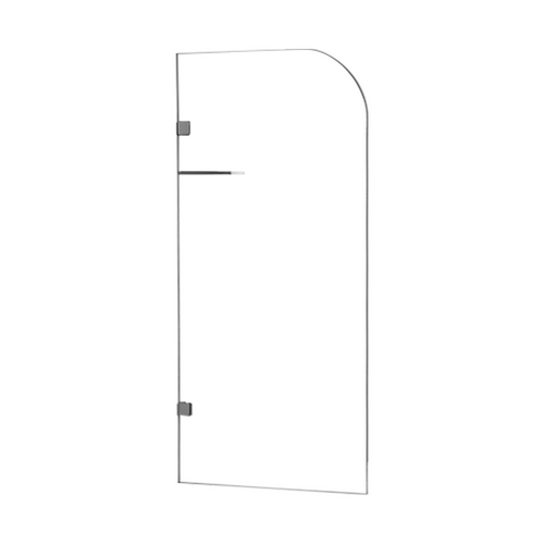 700 x 1450mm Frameless Bath Panel 10mm Glass Shower Screen By Della Francesca