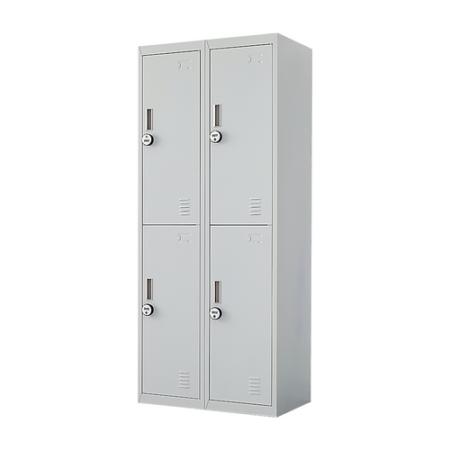 Four-Door Office Gym Shed Storage Locker