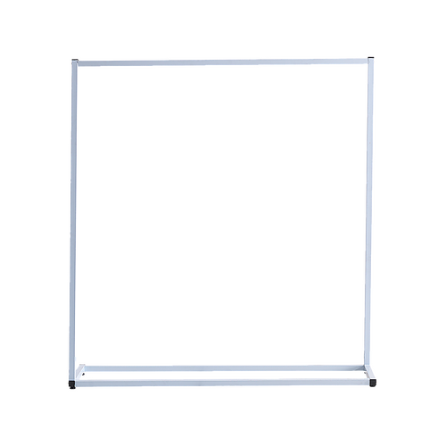 Commercial Clothing Garment Rack Retail Shop White
