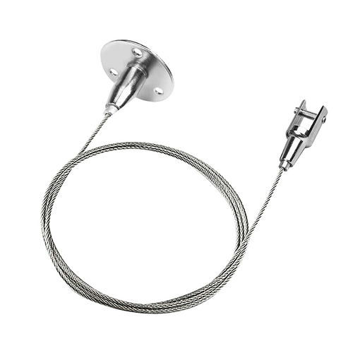 Billboard Hanger Indicator Light Suspension Hook Cable 30kg Load Capacity 8 Pack