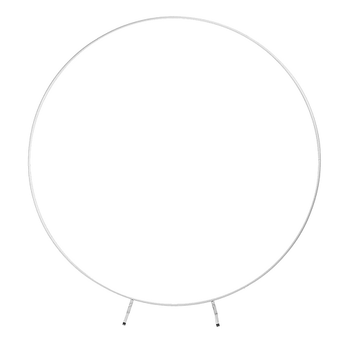 2M Wedding Hoop Round Circle Arch Backdrop Flower Display Stand Frame Background