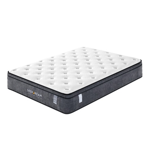Eurotop Mattress 5 Zone Pocket Spring Latex Foam 34cm - King Single