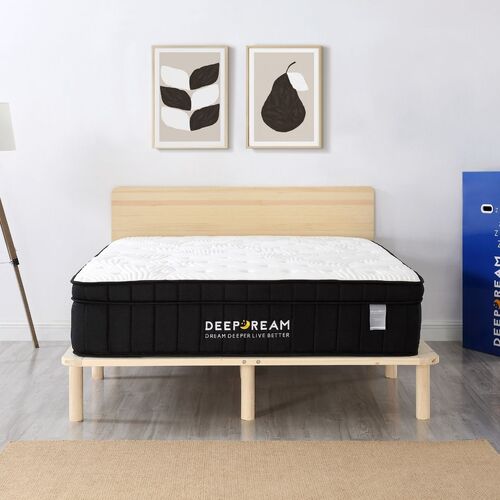 Charcoal Infused Super Firm Pocket Mattress Queen