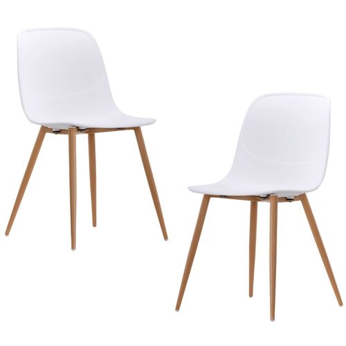 Erin White Versatile Dining Chair Set of 2