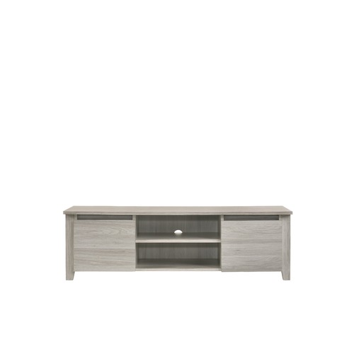 TV Stand Entertainment Unit 120cm In White Oak