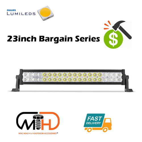 23inch Lumileds LED Driving Light Bar Offroad Spot Flood Combo Truck 4WD 20/22