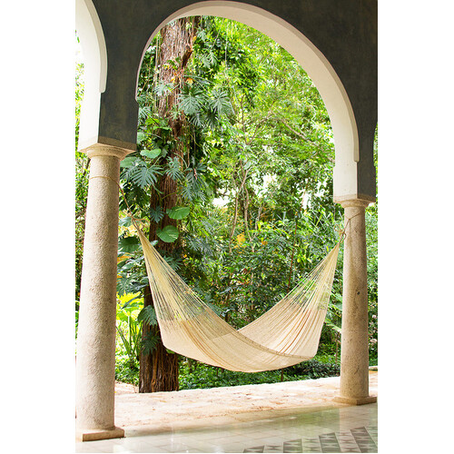 The out and about Mayan Legacy hammock Doble Size in Cream colour