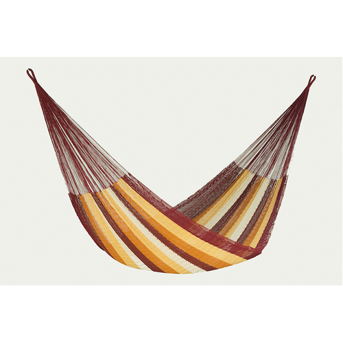 King Size Mayan Legacy Cotton Mexican Hammock in Jupiter Colour