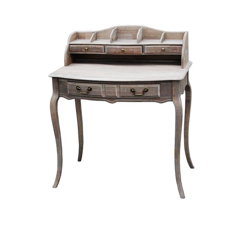 Wash White Study Desk